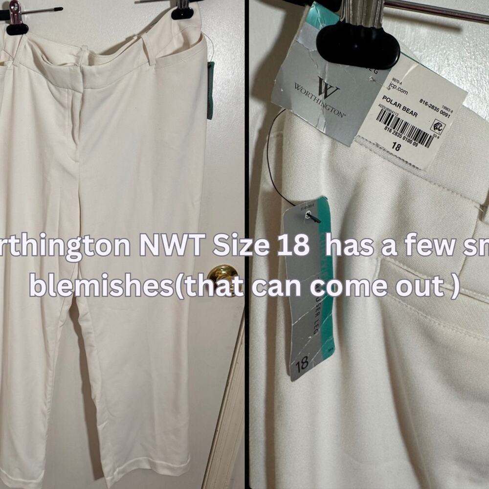 Worthington White Pants